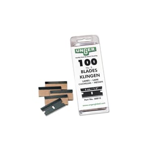 Unger Click Scraper Blades in Dispenser 10 pcs